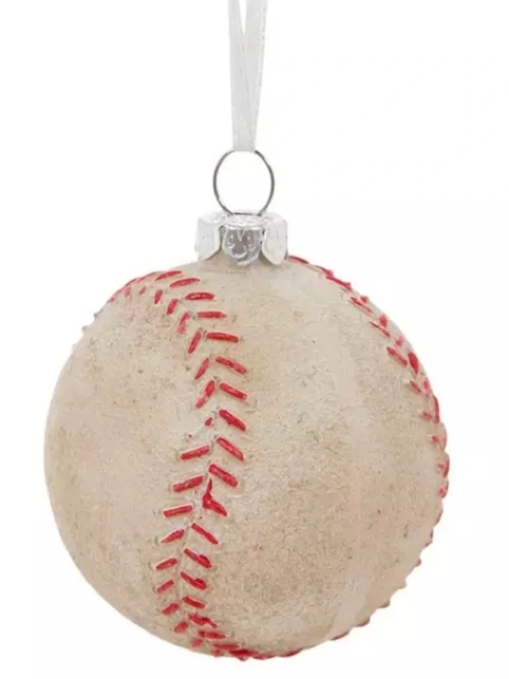 (2) Vintage Baseball Ornament